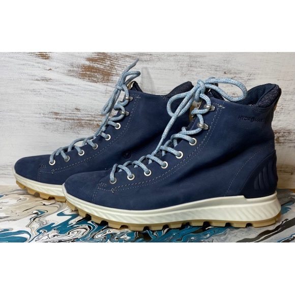 Ecco Shoes | Ecco Exostrike Hydromax Boot F Men's 8 Exostrike H | Color: Blue | Size: 8 | Pm-97951121's Closet